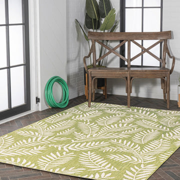 Nevis Palm Frond Indoor/outdoor Area Rug